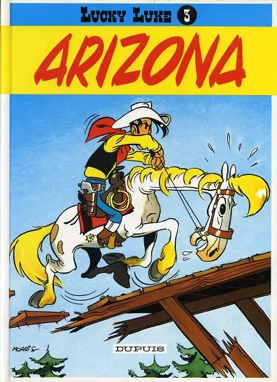 Couverture de l'album Lucky Luke Tome 3 Arizona