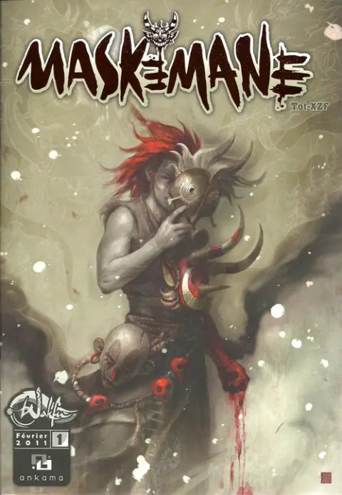 Couverture de l'album Maskemane Tome 1 Du sang dans la neige...