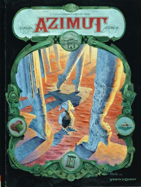 Couverture de l'album Azimut Tome 3 Les anthropotames du Nihil