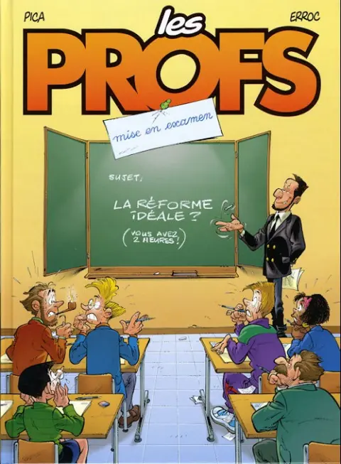 Couverture de l'album Les Profs Tome 7 Mise en examen