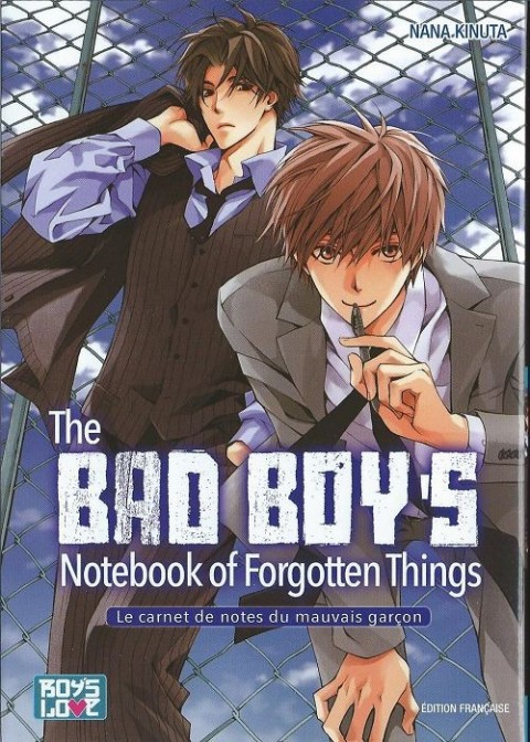 Couverture de l'album The Bad Boy's Notebook of Forgotten Things