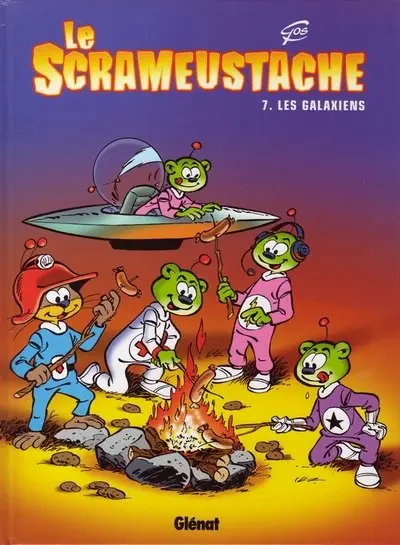 Couverture de l'album Le Scrameustache Tome 7 Les galaxiens