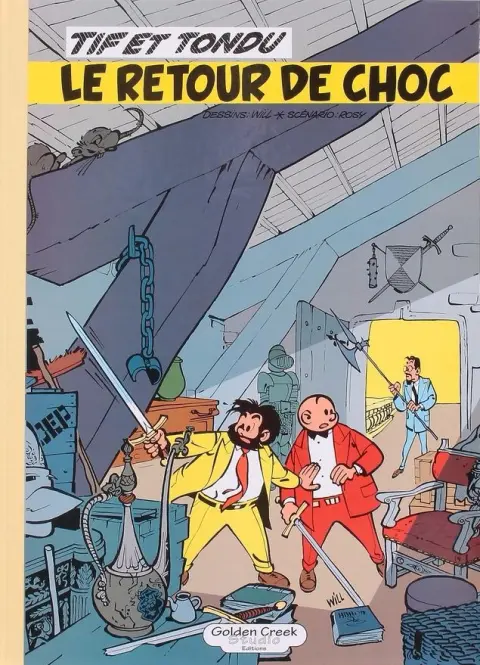 Couverture de l'album Tif et Tondu Tome 5 Le retour de Choc