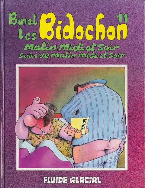 Les Bidochon Tome 11 Matin, midi et soir suivi de matin, midi et soir
