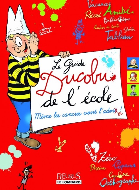 Couverture de l'album L'Élève Ducobu Le guide Ducobu de l'école