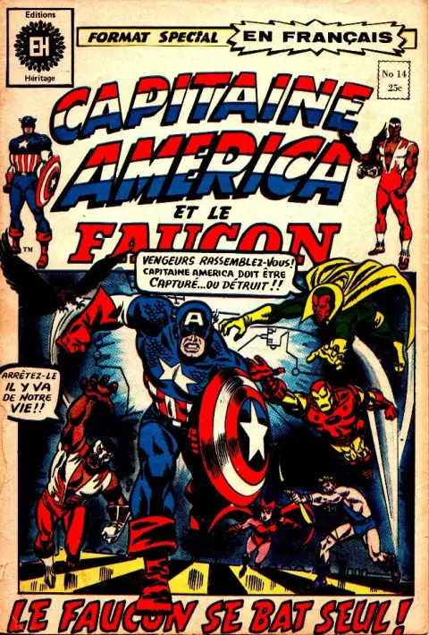 Capitaine America Tome 14 Le Faucon combat seul !