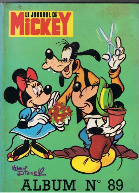 Le Journal de Mickey Album N° 89