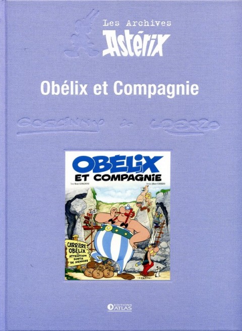 Couverture de l'album Les Archives Asterix Tome 23 Obélix et Compagnie