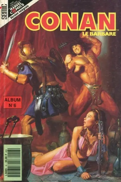Conan le barbare Album N°6 (du n°16 au n°18)