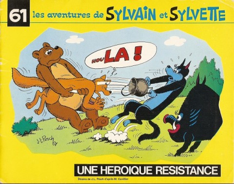 Couverture de l'album Sylvain et Sylvette Tome 61 Une héroïque résistance