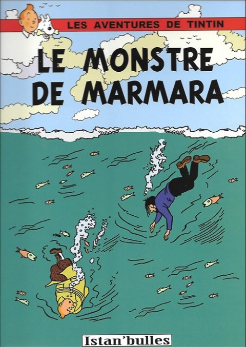 Couverture de l'album Tintin Le monstre de Marmara
