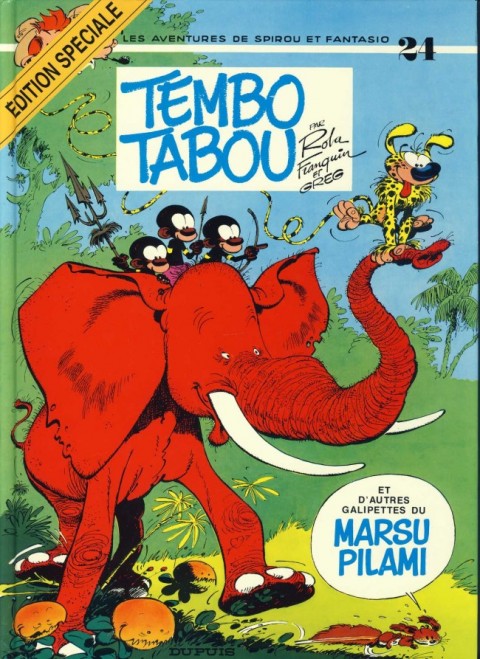 Spirou et Fantasio Tome 24 Tembo Tabou