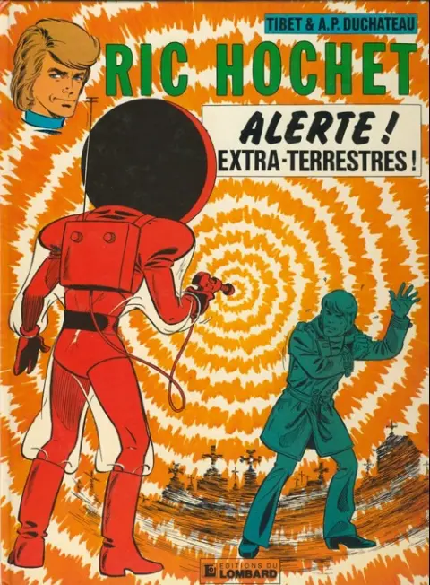 Couverture de l'album Ric Hochet Tome 22 Alerte ! extra-terrestres !