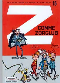 Spirou et Fantasio Tome 15 Z comme Zorglub