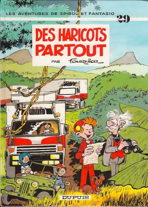 Couverture de l'album Spirou et Fantasio Tome 29 Des haricots partout