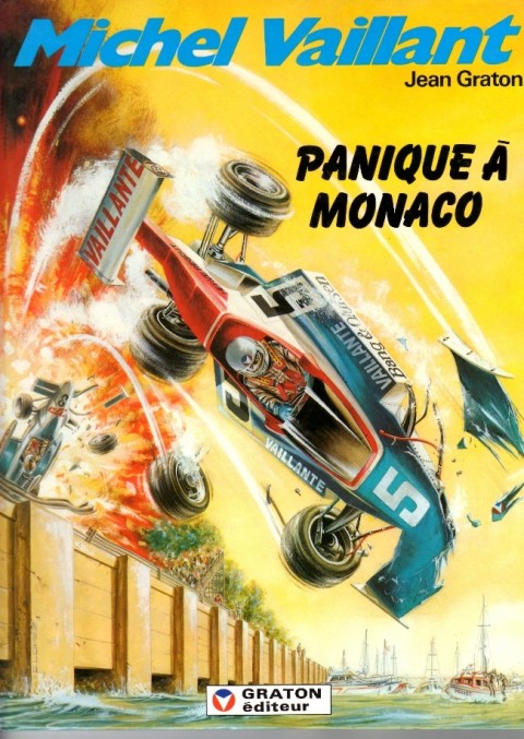 Couverture de l'album Michel Vaillant Tome 47 Panique à Monaco