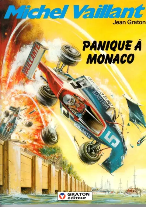 Couverture de l'album Michel Vaillant Tome 47 Panique à Monaco
