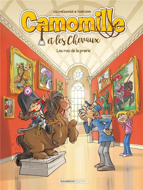 Couverture de l'album Camomille et les chevaux Tome 10 Les rois de la prairie