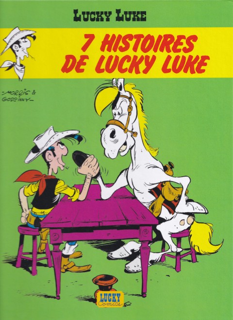Couverture de l'album Lucky Luke Tome 42 7 Histoires de Lucky Luke