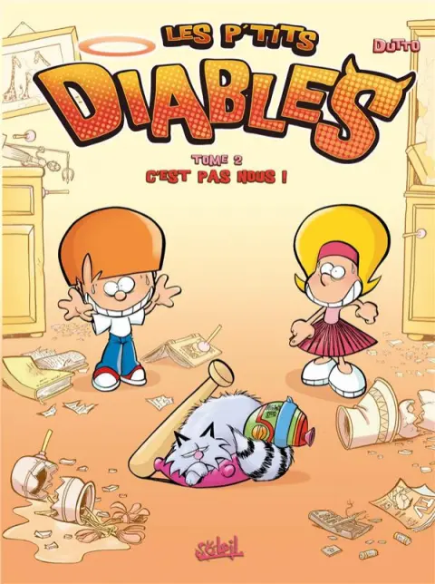 Couverture de l'album Les P'tits diables Tome 2 C'est pas nous !