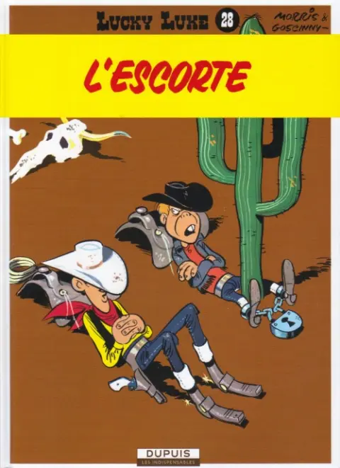 Couverture de l'album Lucky Luke Tome 28 L'Escorte