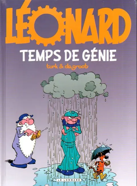 Couverture de l'album Léonard Tome 24 Temps de genie