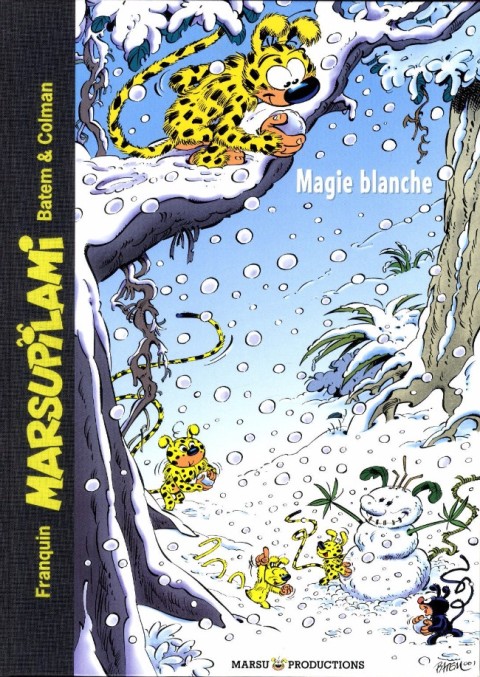 Couverture de l'album Marsupilami Tome 19 Magie Blanche