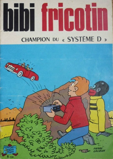 Couverture de l'album Bibi Fricotin 2e Série - Societé Parisienne d'Edition Tome 39 Bibi Fricotin champion du Système D