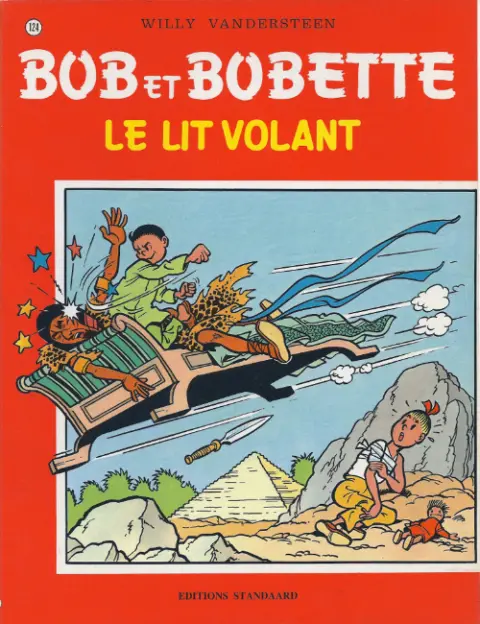 Couverture de l'album Bob et Bobette Tome 124 Le lit volant