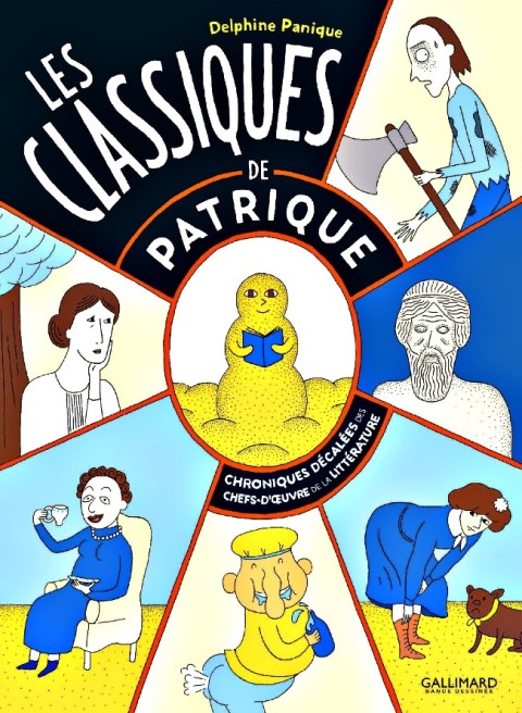 Couverture de l'album Les classiques de Patrique Chroniques décalées des chefs-d'œuvre de la littérature (Les)
