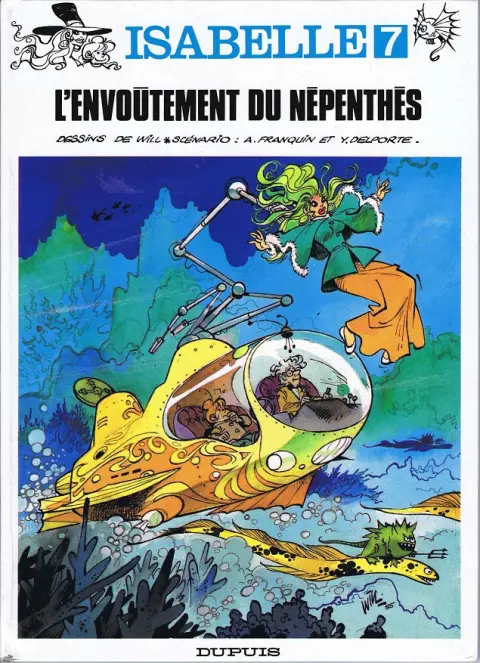 Couverture de l'album Isabelle Tome 7 L'envoûtement du Népenthés