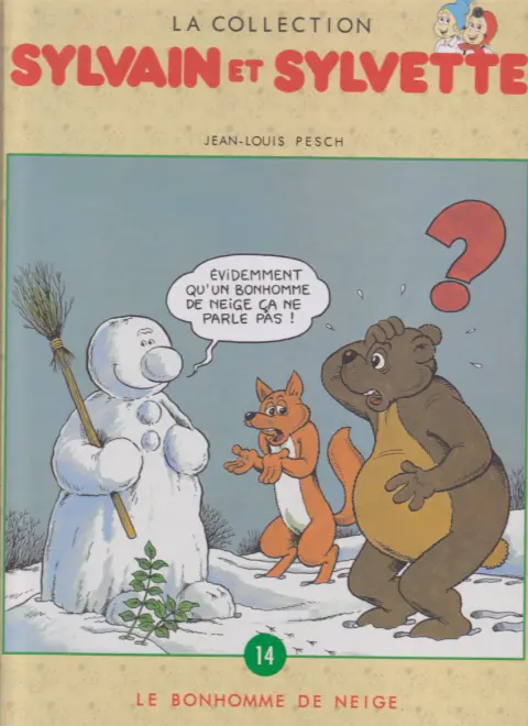 Sylvain et Sylvette Tome 14 Le bonhomme de neige