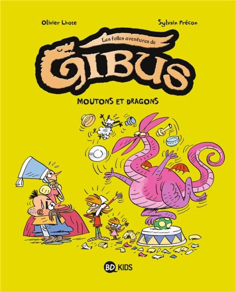Couverture de l'album Gibus Tome 3 Moutons et dragons