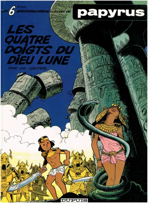 Papyrus Tome 6 Les quatre doigts du dieu lune