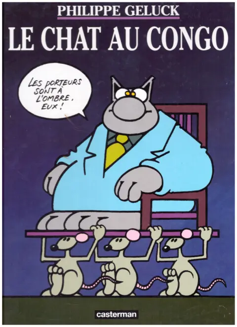 Couverture de l'album Le Chat Tome 5 Le Chat au Congo