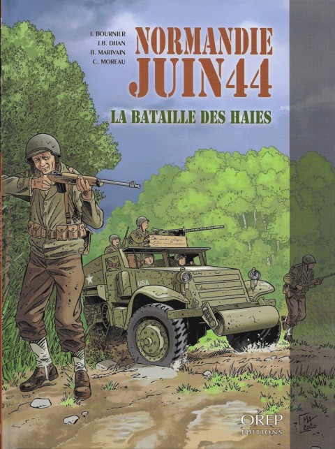 Couverture de l'album Normandie juin 44 Tome 8 La bataille des haies