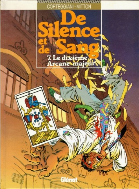 Couverture de l'album De silence et de sang Tome 7 Le dixième Arcane majeur