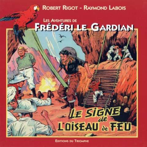 Couverture de l'album Frédéri le Gardian Édition du Triomphe Tome 4 Le signe de l'oiseau de feu