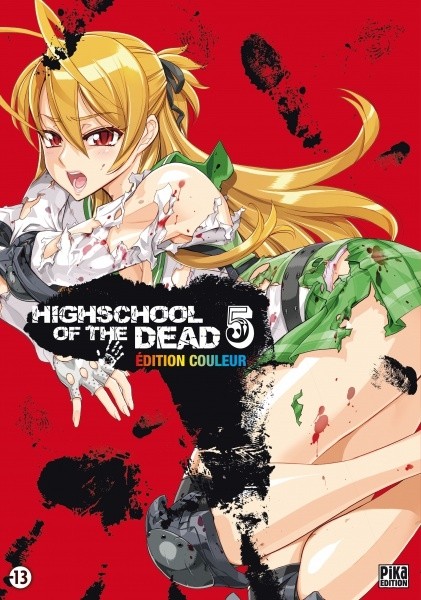 Couverture de l'album Highschool of the dead Édition couleur 5