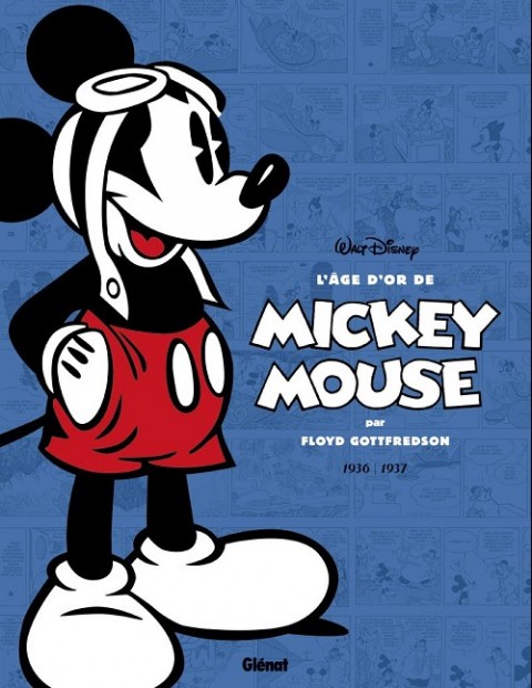 Couverture de l'album L'âge d'or de Mickey Mouse Tome 1 L'Île volante et autres histoires (1936-1937)
