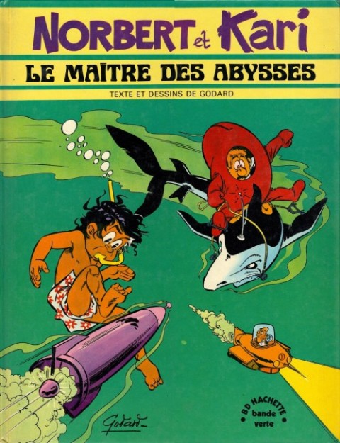 Couverture de l'album Norbert et Kari Tome 4 Le maître des abysses