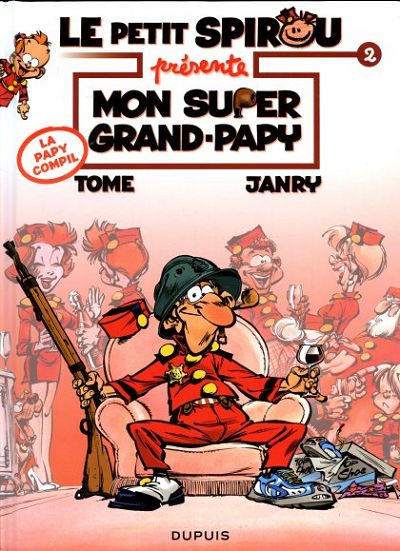 Couverture de l'album Le Petit Spirou présente... Tome 2 Mon super Grand-Papy