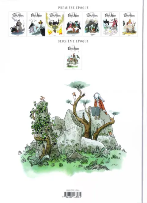 Verso de l'album Ralph Azham Tome 8 Personne n'attrape une rivière
