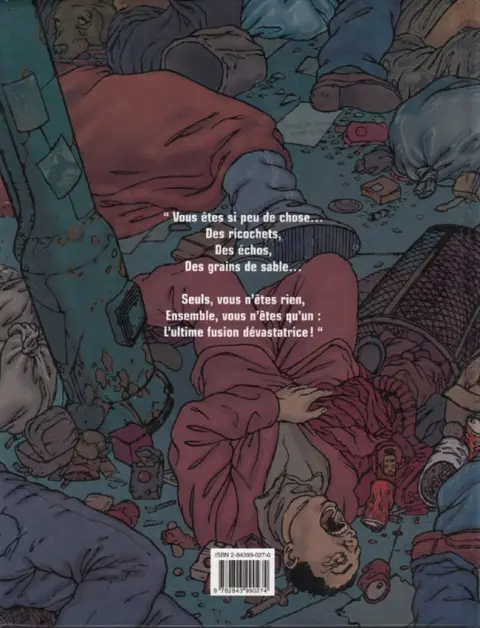 Verso de l'album S.C.A.L.P. Tome 1 Little boy