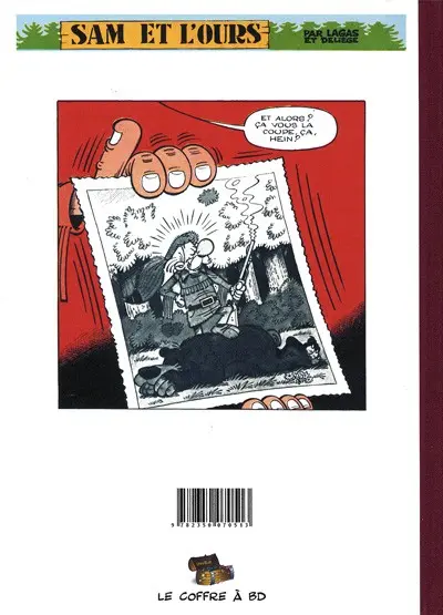 Verso de l'album Sam et l'ours Tome 3 Au nord, rien de nouveau ?