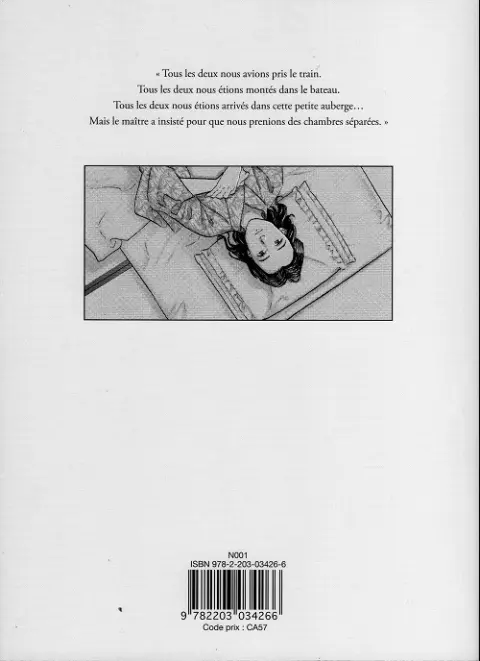 Verso de l'album Les Années douces Tome 2