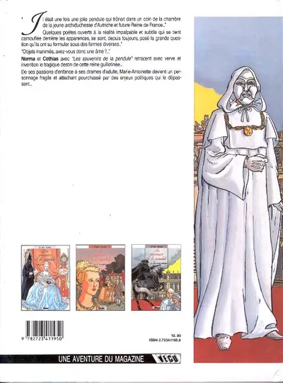 Verso de l'album Les Souvenirs de la pendule Tome 3 La vie de château