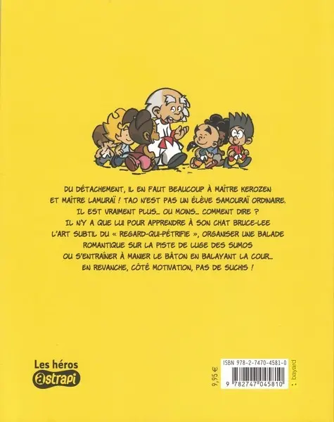 Verso de l'album Tao le petit samouraï Tome 7 Pas de suchis