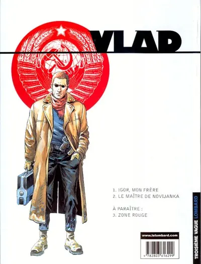 Verso de l'album Vlad Tome 2 Le maître de Novijanka