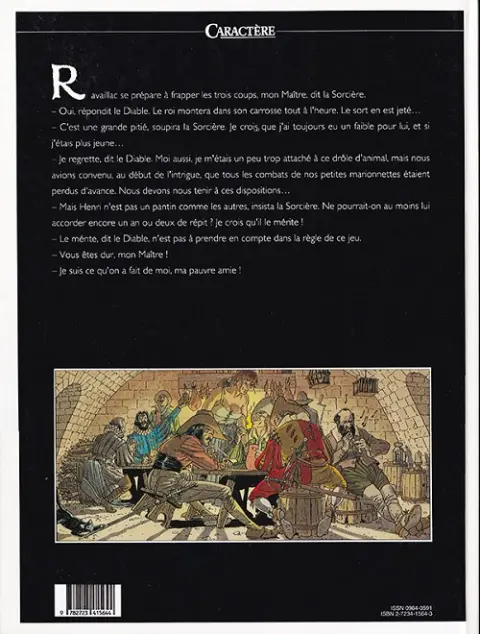 Verso de l'album Les 7 Vies de l'Épervier Tome 4 Hyronimus
